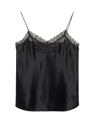 SIMKHAI Erika Silk Lace Black