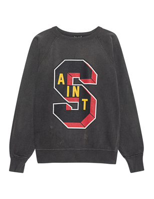 SAINT MICHAEL Saint Tears Washed Black
