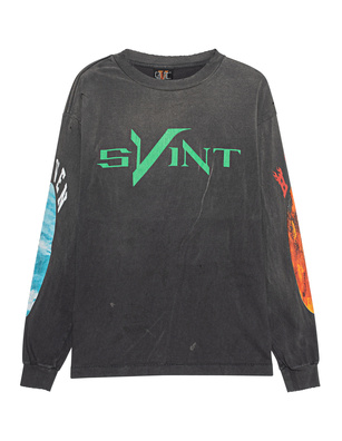 SAINT MICHAEL VLone Saint Washed Black
