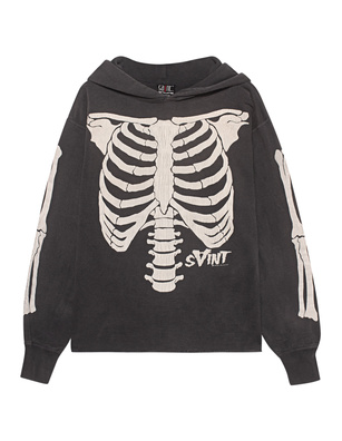 SAINT MICHAEL Bones Washed Black