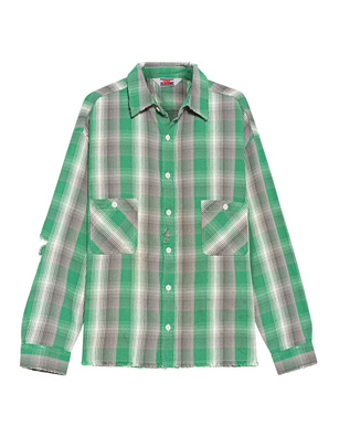 SAINT MICHAEL Checked Green