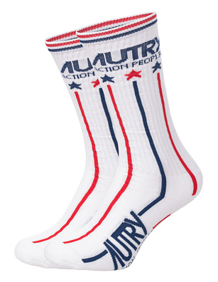 Autry Icon Striped White