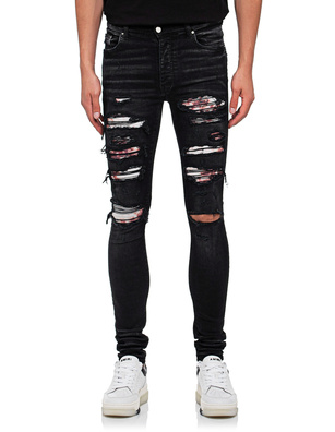 AMIRI Tie Dye Bandana Trasher Black
