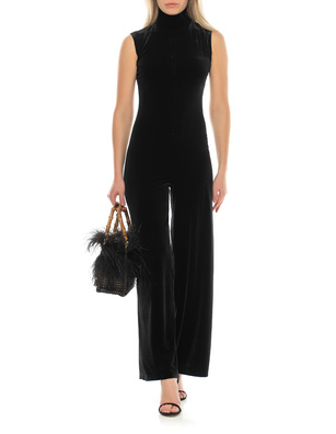 Norma Kamali Tank Roll Neck Black