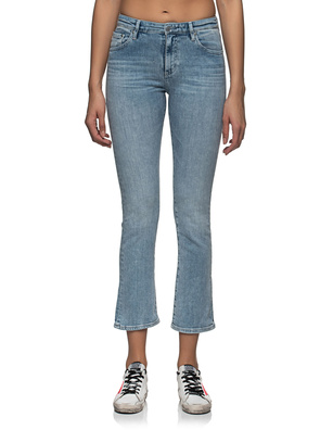 AG Jeans Jodi Crop High Rise Slim Flare Light Blue