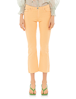 AG Jodi Crop High Rise Slim Flare Orange