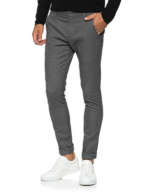 Dondup Gaubert Checked Grey