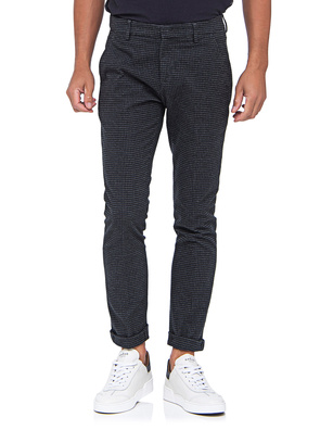 Dondup Gaubert Checked Anthracite