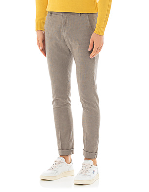 Dondup Gaubert Checked Brown