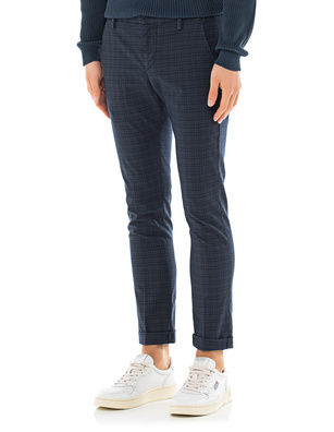 Dondup Gaubert Checked Navy