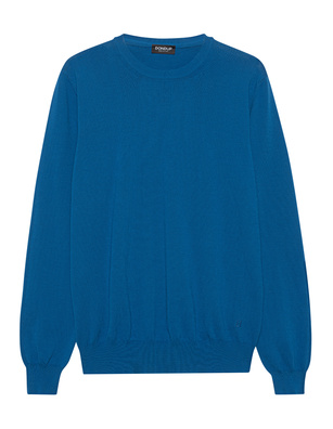 Dondup Girocollo Basic Blue