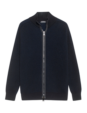 Dondup Knit Zipper Navy
