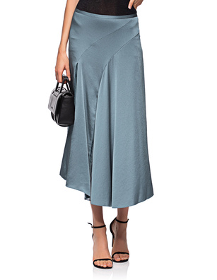 VINCE. Asymmetric Crinkle Green