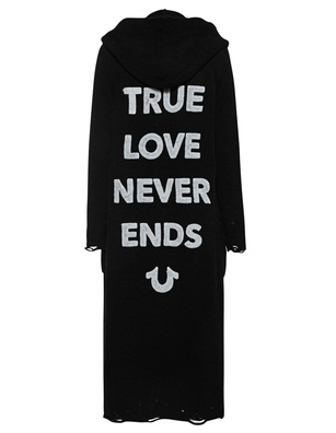 TRUE RELIGION True Love Never Ends Black