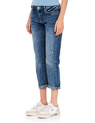 TRUE RELIGION Liv Boyfriend Low Rise Blue