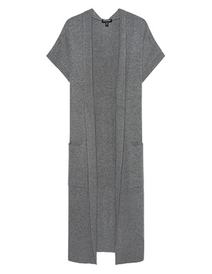 TRUE RELIGION Long Collarless Grey