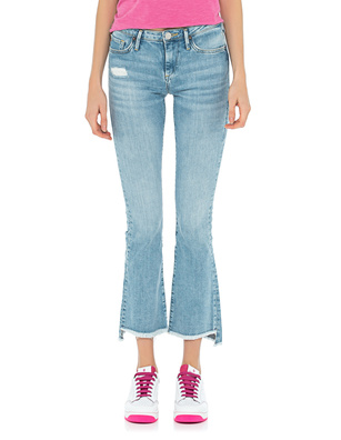 TRUE RELIGION New Halle Kick Flare Blue