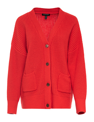 TRUE RELIGION  Oversize Solid Tomato Red