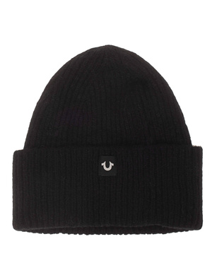 TRUE RELIGION Beanie Solid Black