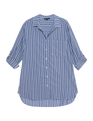 TRUE RELIGION Stripes Blue White