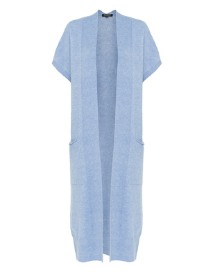 TRUE RELIGION Long Collarless Cornflower Blue