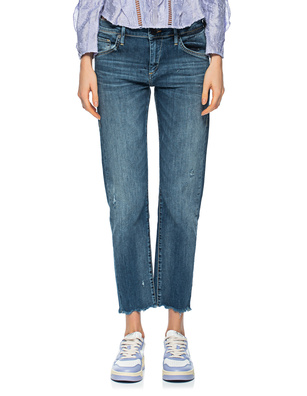 TRUE RELIGION Liv Boyfriend Relaxed Skinny Blue