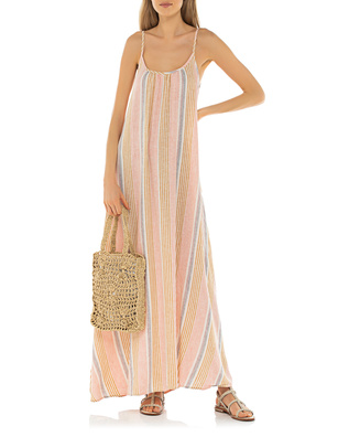 TRUE RELIGION Spaghetti Strap Stripe Mulitcolor