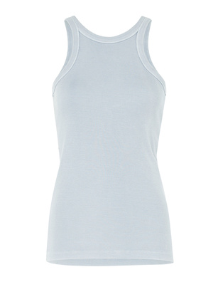 TRUE RELIGION Ribbed Heather Blue