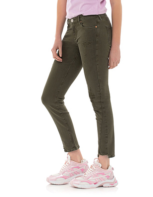 TRUE RELIGION Halle Triangle Olive