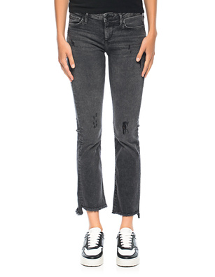 TRUE RELIGION Halle Kick Flare Black
