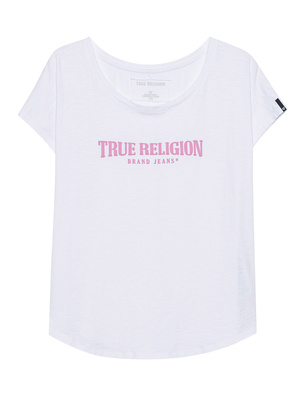TRUE RELIGION Crew Boxy White