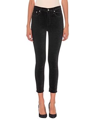 RAG&amp;BONE Highrise Velvet Skinny Black