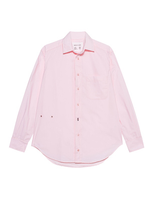 Wearcisco The Men&#039;s Shirt Paper Cotton Pink