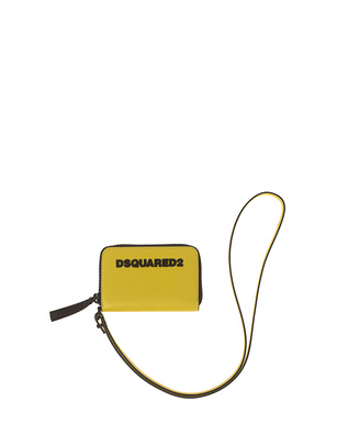 DSQUARED2 Lettering Zip Yellow