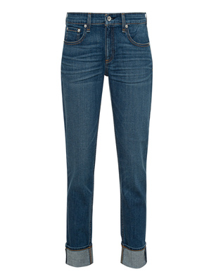 RAG&amp;BONE Dre Low Rise Slim Boyfriend Blue