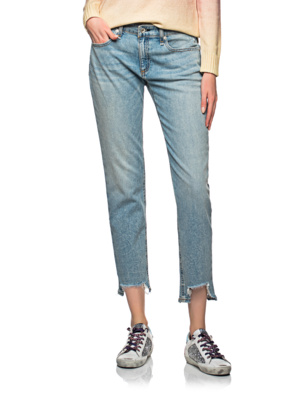 RAG&amp;BONE Dre Low Rise Slim Boyfriend Blue