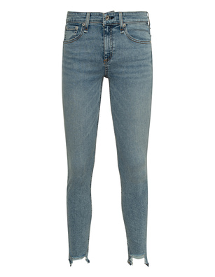 RAG&amp;BONE Kate Midrise Skinny Blue