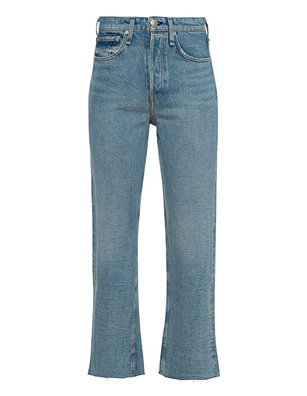 RAG&amp;BONE Maya Eastwood High-Rise Ankle Straight Blue