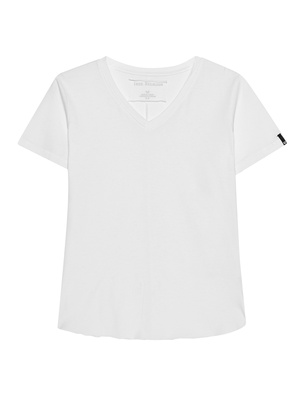 TRUE RELIGION V Neck Tee White