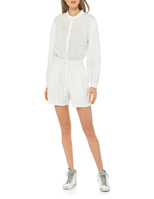 THOM KROM Overall Short Off White