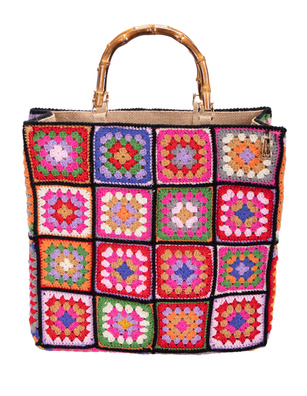 La Milanesa Crochet Large Multicolor