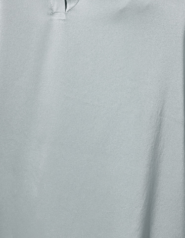 JADICTED Silk Grey Silk blouse with slit - Women