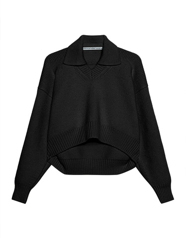 alexander-wang-d-pullover-v-neck-collared_black