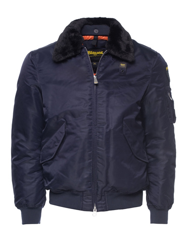 Faux fur collar ma1 bomber jacket new arrivals