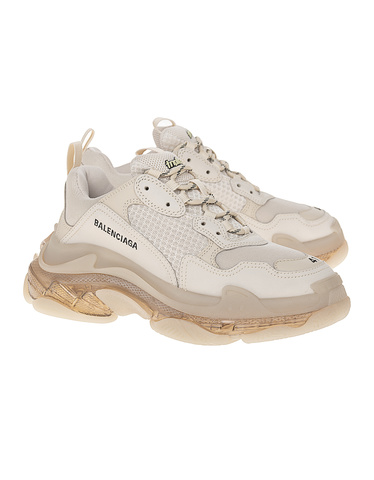 balenciaga runners cream and beige