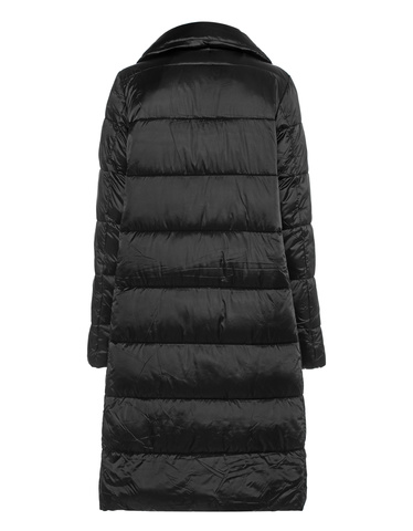 Save The Duck Iris 9 Black Quilted Oversize Coat Jackets