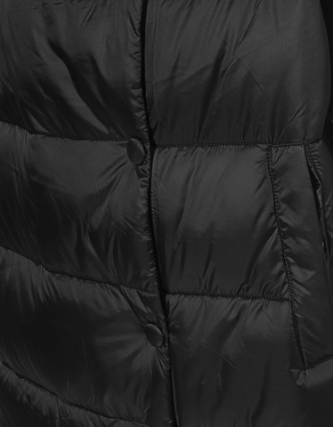Save The Duck Iris 9 Black Quilted Oversize Coat Jackets