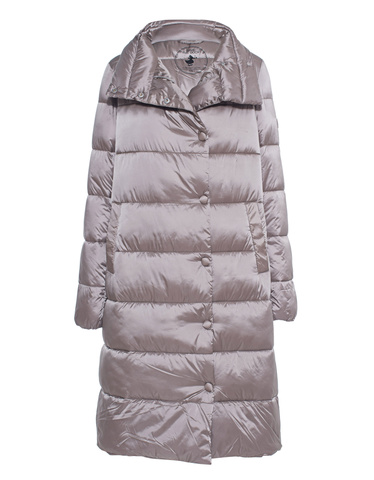 Save The Duck Iris 9 Beige Quilted Oversize Coat Jackets