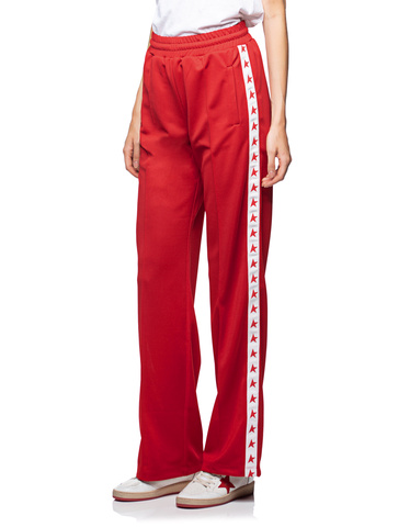 Fritagelse henvise Fysik GOLDEN GOOSE DELUXE BRAND Dorotea Stars Stripe Red Star Collection Track  pants with galon stripe - Loungewear Women