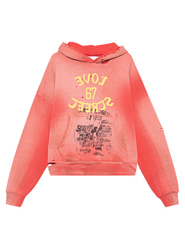 In gold we on sale trust red hoodie